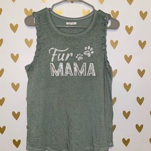 Maurice’s fur mama tank